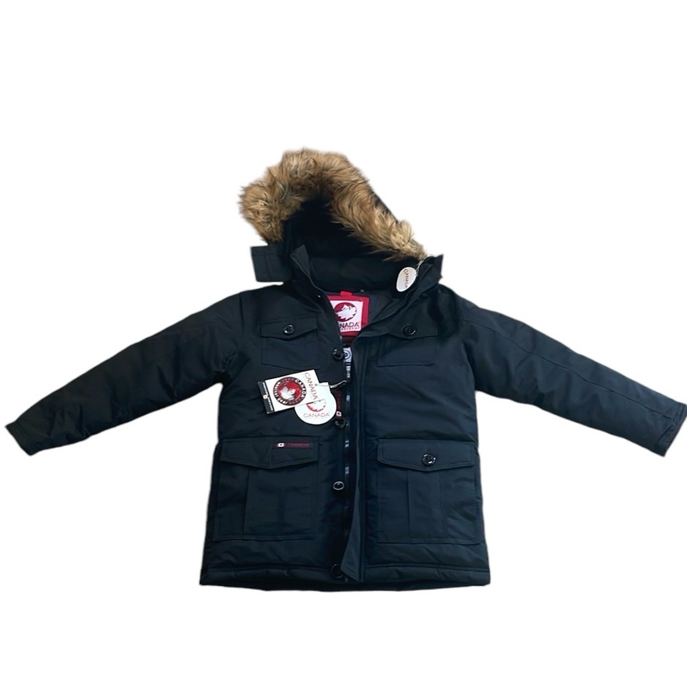 Canada Weather Gear Little & Big Boys Water Resistant Heavyweight Parka Size L